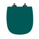 Assento Sanitário Poliéster Para Louça Paris (Ideal Standard) Slow Close Cromado (Reb. Oculto) Verde Amazônia Assento Sanitário Poliéster Para Louça Paris (Ideal Standard) Slow Close Cromado (Reb. Oculto) Verde Amazônia