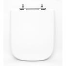 Assento Sanitário Poliéster Para Louça Quadra/Unic/Axis (Deca) Aço Sedile