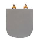 Assento Sanitário Poliéster Para Louça Quadra/Unic/Axis (Deca) Slow Close Gold Sedile