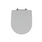 Assento Sanitário Poliéster Para Louça Riviera/Smart (Celite) Aço Sedile