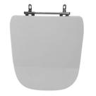 Assento Sanitário Poliéster para Louça Sedile Debba Square/classic (roca) Aço