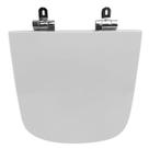 Assento Sanitário Poliéster para Louça Sedile Durastyle (duravit) Slow Close Cromado