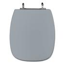 Assento Sanitário Poliéster Para Louça Stylus (Celite) Aço (Reb. Oculto) Cinza Pérola Assento Sanitário Poliéster Para Louça Stylus (Celite) Aço (Reb. Oculto) Cinza Pérola