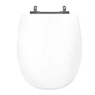Assento Sanitário Poliéster Para Louça Village (Deca) Aço (Reb. Oculto) Branco