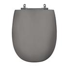 Assento Sanitário Poliéster Para Louça Village (Deca) Aço (Reb. Oculto) Cinza Vip Assento Sanitário Poliéster Para Louça Village (Deca) Aço (Reb. Oculto) Cinza Vip