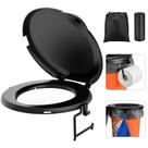 Assento sanitário portátil para baldes de 19L PAHTTO com sacos de armazenamento Assento sanitário portátil para baldes de 19L PAHTTO com sacos de armazenamento