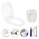Assento Sanitário PP MONTE CARLO BRANCO Soft Close Smart DEPOT