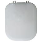 Assento Sanitário Quadra Deca Almofadado Branco Assento Sanitário Quadra Deca Almofadado Branco