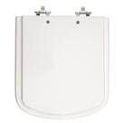 Assento Sanitário Quadra Unic Axis Branco Tampa Para Vaso Deca de Madeira Laqueado