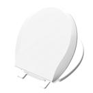 Assento Sanitário Redondo Aünsffer 42 cm Fechamento Suave PP Branco Assento Sanitário Redondo Aünsffer 42 cm Fechamento Suave PP Branco
