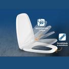 Assento sanitario smart pp soft close m.carlo branco - tigre