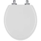 Assento Sanitário Soft Close Colonial Cinza Claro para vaso Hervy Assento Sanitário Soft Close Colonial Cinza Claro para vaso Hervy