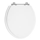 Assento Sanitário Studio Branco Tampa para Vaso Deca de Madeira Laqueada - Sb