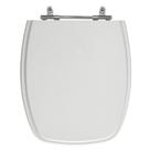 Assento Sanitário Stylus Cinza Prata (Claro) Tampa para Vaso Celite de Madeira Laqueada - SB Assento Sanitário Stylus Cinza Prata (Claro) Tampa para Vaso Celite de Madeira Laqueada - SB