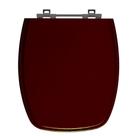 Assento Sanitário Stylus Mogno Tampa para Vaso Celite de Madeira Laqueada - SB Assento Sanitário Stylus Mogno Tampa para Vaso Celite de Madeira Laqueada - SB