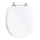 Assento Sanitário Tampa de Vaso Branco MDF Laqueado Fast para bacia Deca