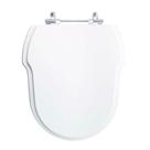 Assento Sanitário Tampa de Vaso Branco Resina Poliester Hampton para bacia Incepa