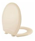Assento Sanitário Tampa De Vaso Oval Plástico Astra Soft Bege