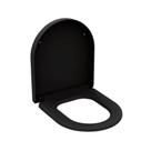 Assento sanitário Termofixo Soft Close "D" Smart Preto Tigre