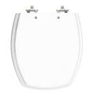 Assento Sanitário Thema Branco Tampa para Vaso Incepa em Madeira Laqueada Assento Sanitário Thema Branco Tampa para Vaso Incepa em Madeira Laqueada