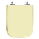 Assento Sanitário Tivoli Bone (Bege Claro) Tampa para Vaso Ideal de Madeira Laqueada - SB