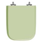 Assento Sanitário Tivoli Verde Claro Tampa Vaso Ideal MDF Laq Assento Sanitário Tivoli Verde Claro Tampa Vaso Ideal MDF Laq