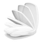 Assento Sanitário Tupan Thema Soft Close Polipropileno Branco - THPPE00S