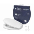 Assento Sanitário Universal Soft Close Oval 35x44 Branco