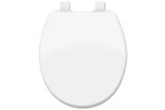 Assento Sanitário Universal Solution Plástico Soft Close Branco Assento Sanitário Universal Solution Plástico Soft Close Branco