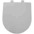 Assento soft close riviera/smart cinza prata