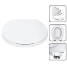 Assento Tampa de Vaso Privada Oval Universal Fechamento Suave Soft Close Compatível Deca