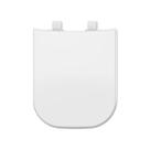 Assento termofixo branco para bacia piano deca com slowclose - tupan