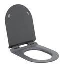 Assento Termofixo com Soft Close para Vaso Sanitário Amazonita Pingoo.casa - Cinza
