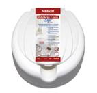 Assento Vaso Elevado 7,5 Cm Com Tampa P/ Idosos E Def