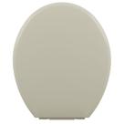 Assento Vaso Sanitário Oval Universal Almofadado Bege Astra Assento Vaso Sanitário Oval Universal Almofadado Bege Astra