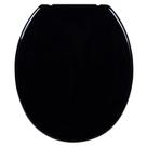Assento Vaso Sanitário Universal Oval Soft Preto Astra