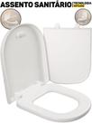Assento Vaso Sanitário Universal Sanit PP Soft Close Anti Impacto Banheiro
