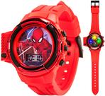 Assista Accutime Marvel Spider-Man Kids com lanterna LCD