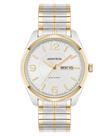 Assista Armitron Men's Day-Date com pulseira de expansão 50m WR