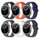 Astorgos Kit com 6 Pulseiras de Silicone para Galaxy Watch 8 4046 mm