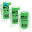 Atadura 10cm Verde Band Flex Autoadesiva Para Animais Farex Kit Com 3