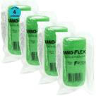 Atadura 10cm VerdeBand-FlexAutoadesiva Para Animais Farex Kit Com 4