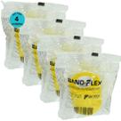 Atadura 5cm Amarela Band-Flex Autoadesiva Para Animais Farex Kit Com 4
