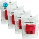 Atadura 5cm Vermelha Band-FlexAutoadesiva Para Animais Farex Kit Com 4