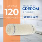 Atadura Crepom Faixa Bandagem Elástica 08cm Kit 120 Unidades