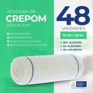 Atadura Crepom Faixa Bandagem Elástica 12cm x 1.80m Kit 48 Unidades Atadura Crepom Faixa Bandagem Elástica 12cm x 1.80m Kit 48 Unidades