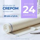 Atadura Crepom Faixa Bandagem Elástica 20cmx1.2m Kit 24 Un Atadura Crepom Faixa Bandagem Elástica 20cmx1.2m Kit 24 Un