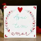 Atcus Box Aqui Tem Amor 25x25 Bx719