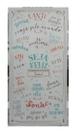 Atcus Box Seja Feliz 50x100 Bx379 Branco