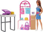 Ateliê Fashion Da Moda Da Barbie - Mattel HKT78 Ateliê Fashion Da Moda Da Barbie - Mattel HKT78